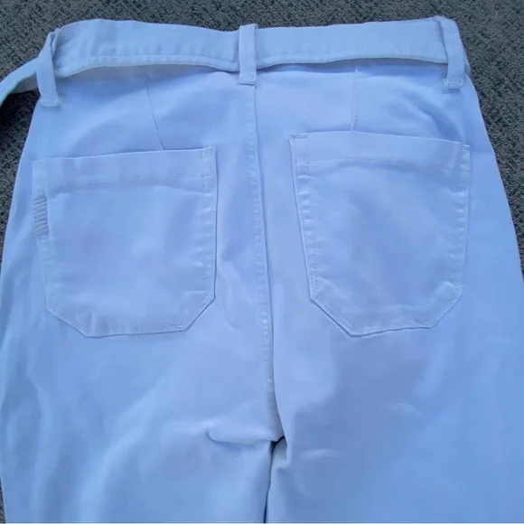 NWOT Paige Mayslie Belted Denim Jogger Pants size 26 2 - Picture 14 of 14